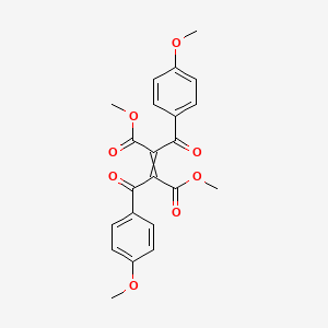 Dimethyl 2,3-bis(4-methoxybenzoyl)but-2-enedioate