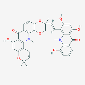 molecular formula C38H32N2O9 B1253485 Glycobismine F CAS No. 740811-80-7