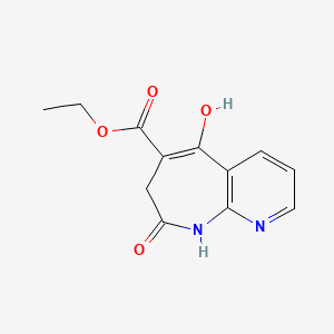 (Z)-Ethyl 5-hydroxy-8-oxo-8,9-dihydro-7H-pyrido[2,3-B]azepine-6-carboxylate