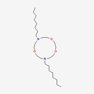 7,13-Dioctyl-1,4,10-trioxa-7,13-diazacyclopentadecane
