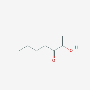 molecular formula C7H14O2 B1253488 2-hydroxy-Heptan-3-one CAS No. 71467-29-3