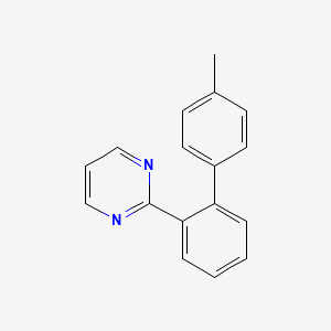 2-(4'-Methyl-[1,1'-biphenyl]-2-yl)pyrimidine