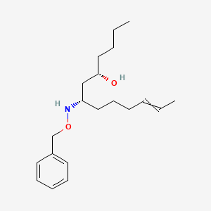 (5S,7S)-7-[(Benzyloxy)amino]tridec-11-en-5-ol