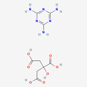 2-Hydroxypropane-1,2,3-tricarboxylic acid;1,3,5-triazine-2,4,6-triamine