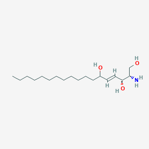 molecular formula C18H37NO3 B1253504 6-羟基鞘氨醇-4E-烯 
