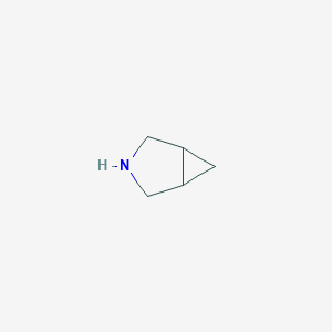 molecular formula C5H9N B1253506 3-Azabicyclo[3.1.0]hexane CAS No. 285-59-6