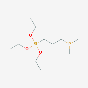 Dimethyl[3-(triethoxysilyl)propyl]phosphane