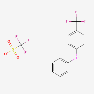 (4-Trifluoromethylphenyl)(phenyl)iodonium triflate