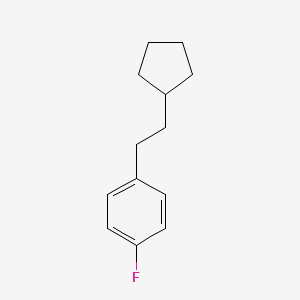 1-Fluoro-4-(2-cyclopentylethyl)benzene