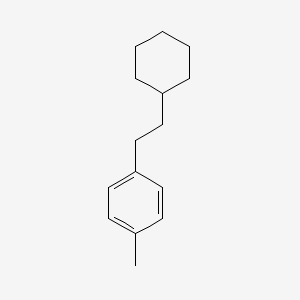 Benzene, 1-(2-cyclohexylethyl)-4-methyl-