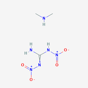 N,N''-Dinitroguanidine--N-methylmethanamine (1/1)