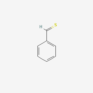 molecular formula C7H6S B1253523 Benzenecarbothialdehyde 