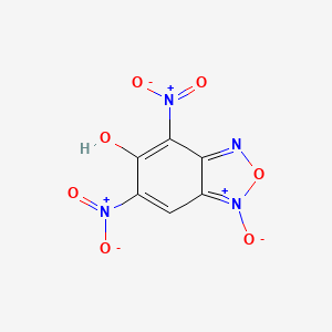 4,6-Dinitro-1-oxo-2,1,3lambda~5~-benzoxadiazol-5(3H)-one