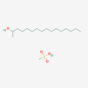 Hexadecan-2-ol;methanesulfonic acid