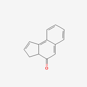 molecular formula C13H10O B12535440 3,3a-Dihydro-4H-cyclopenta[a]naphthalen-4-one CAS No. 805314-79-8