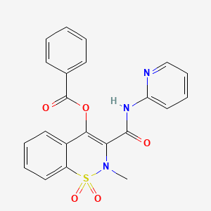 molecular formula C22H17N3O5S B1253547 Piroxicam Benzoate 