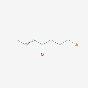 7-Bromohept-2-en-4-one