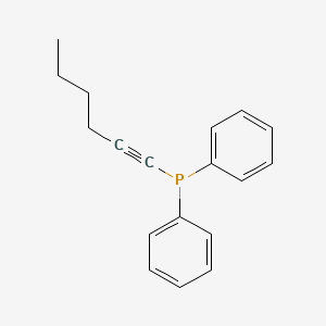 (Hex-1-yn-1-yl)(diphenyl)phosphane