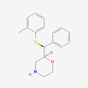 (S)-2-((S)-Phenyl-o-tolylsulfanyl-methyl)-morpholine