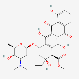molecular formula C30H35NO11 B1253556 epsilon-Rhodomycin T 