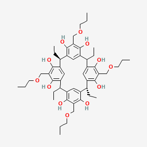 molecular formula C52H72O12 B1253557 Resorcinarene 