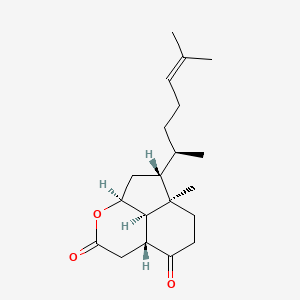 molecular formula C20H30O3 B1253558 阿普库罗地酮 B 
