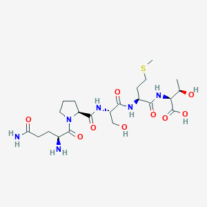 L-Glutaminyl-L-prolyl-L-seryl-L-methionyl-L-threonine