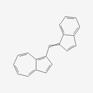 1-[(1H-Inden-1-ylidene)methyl]azulene