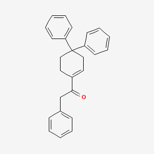 1-(4,4-Diphenylcyclohexen-1-yl)-2-phenylethanone