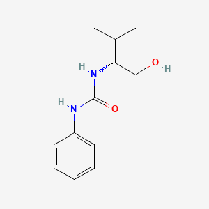 N-[(2R)-1-Hydroxy-3-methylbutan-2-yl]-N'-phenylurea