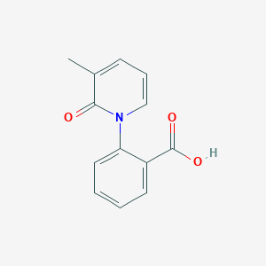 2-(3-Methyl-2-oxopyridin-1(2H)-yl)benzoic acid