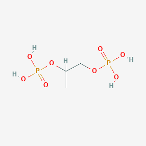 molecular formula C3H10O8P2 B1253566 1,2-Propanediol diphosphate CAS No. 45095-94-1