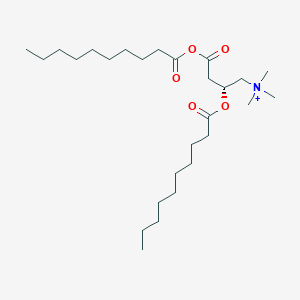 (2R)-2,4-Bis(decanoyloxy)-N,N,N-trimethyl-4-oxobutan-1-aminium