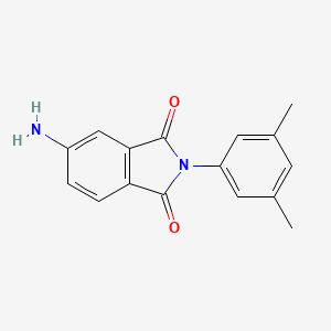 1H-Isoindole-1,3(2H)-dione, 5-amino-2-(3,5-dimethylphenyl)-