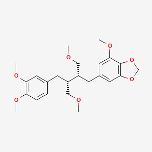 molecular formula C24H32O7 B1253582 Niranthin CAS No. 50656-77-4