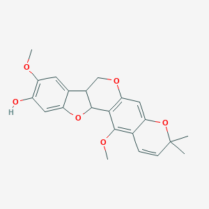 molecular formula C22H22O6 B1253589 Desmodin 