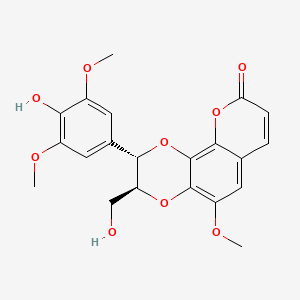molecular formula C21H20O9 B1253611 Clemiscosin D 