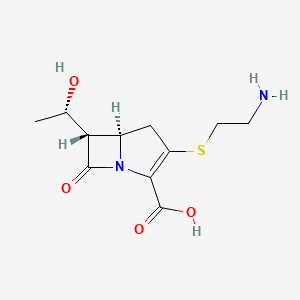 molecular formula C11H16N2O4S B1253615 8-Epi-thienamycin 