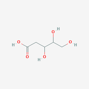 molecular formula C5H10O5 B1253621 2-Deoxypentonic acid 
