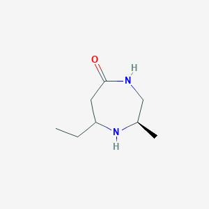 (2R)-7-ethyl-2-methyl-1,4-diazepan-5-one