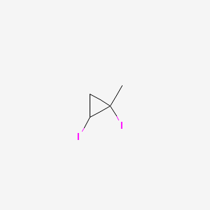 Cyclopropane, 1,2-diiodo-1-methyl-