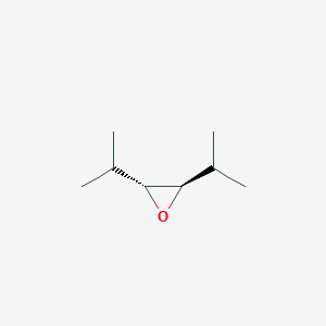 molecular formula C8H16O B1253631 (2R,3R)-2,3-di(propan-2-yl)oxirane 