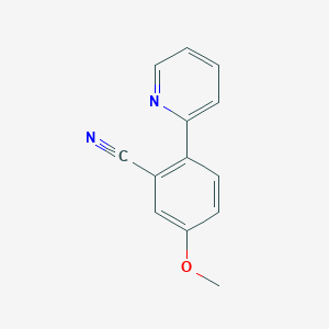 5-Methoxy-2-(pyridin-2-yl)benzonitrile