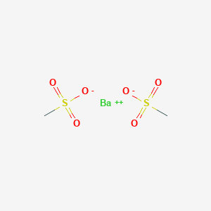 molecular formula C2H6BaO6S2 B1253633 Barium methanesulfonate 