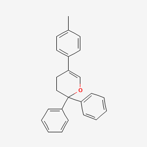 5-(4-Methylphenyl)-2,2-diphenyl-3,4-dihydro-2H-pyran