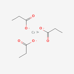 molecular formula C9H15CrO6 B1253639 Chromium propionate CAS No. 85561-43-9