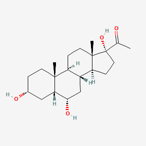 molecular formula C21H34O4 B1253641 Triolone CAS No. 641-79-2
