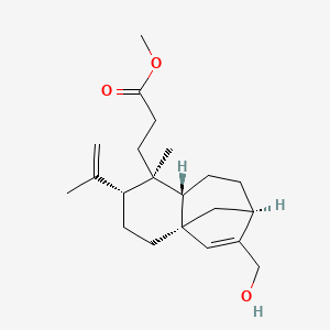 molecular formula C21H32O3 B1253646 Agallochin O 