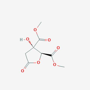 molecular formula C8H10O7 B1253649 (2S,3S)-Garcinia acid dimethyl ester 