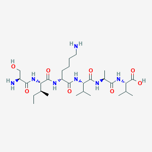 L-Seryl-L-isoleucyl-D-lysyl-L-valyl-L-alanyl-L-valine